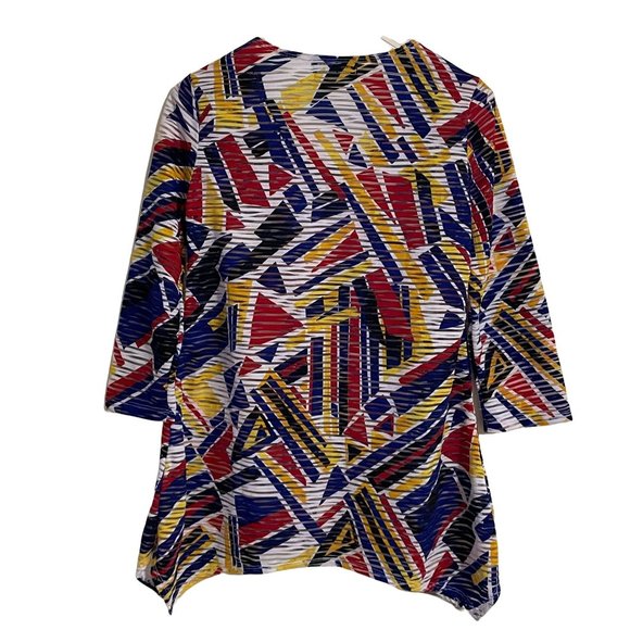 Travel Elements Women Sheer Pullover Blouse Top Cruise Beach - Picture 5 of 8